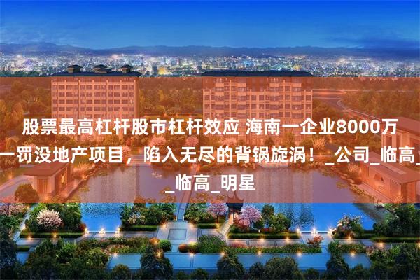 股票最高杠杆股市杠杆效应 海南一企业8000万接盘一罚没地产项目，陷入无尽的背锅旋涡！_公司_临高_明星
